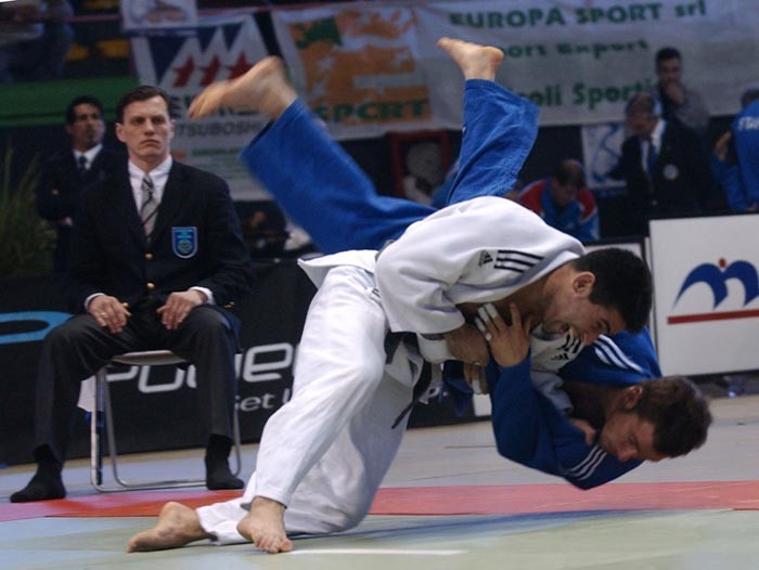 competição de judo