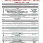 Calendário de Eventos